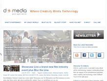 Tablet Screenshot of news.d-media-network.com